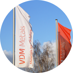 VDM Metals Flaggen